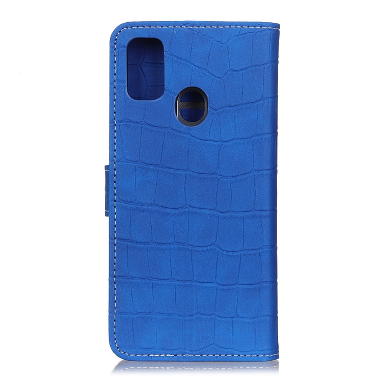 For Galaxy M31 Crocodile Texture Horizontal Flip Leather Case with Holder & Card Slots & Wallet