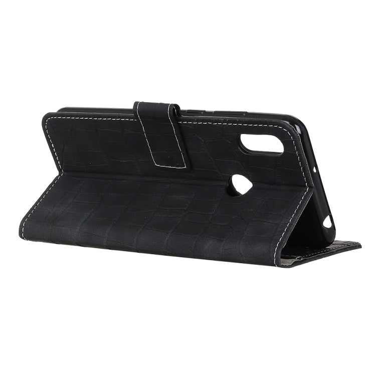 For Alcatel 1S 2020 Crocodile Texture Horizontal Flip Leather Case with Holder & Card Slots & Wallet