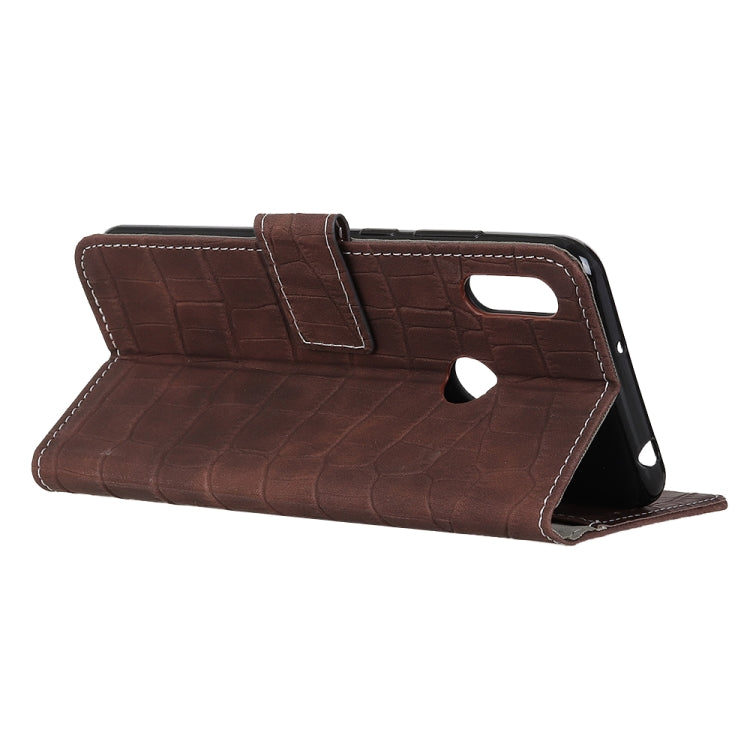 For Alcatel 1S 2020 Crocodile Texture Horizontal Flip Leather Case with Holder & Card Slots & Wallet