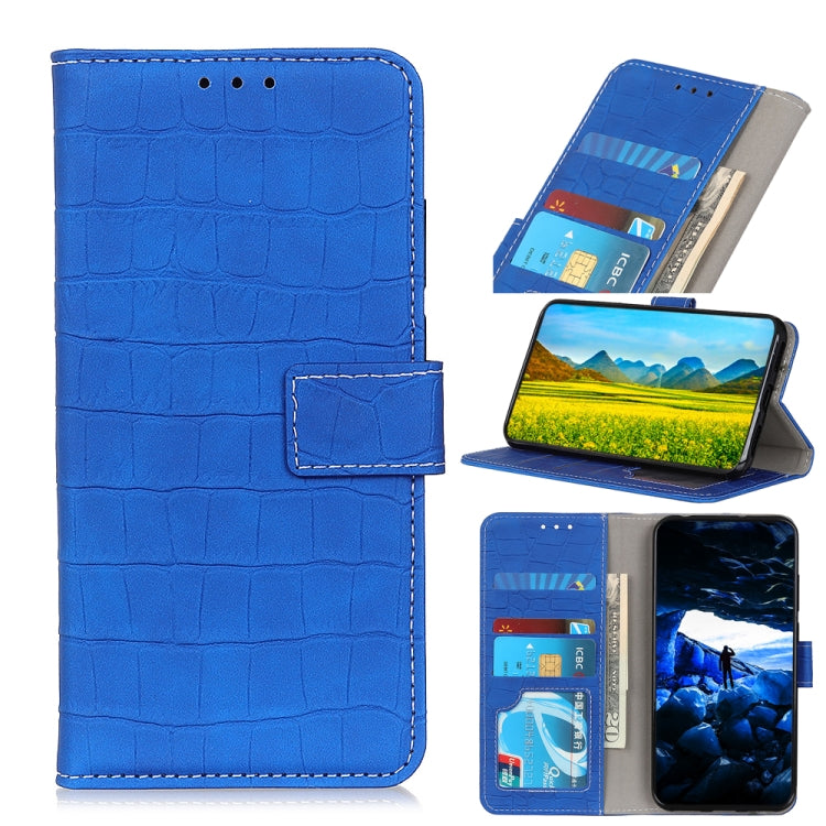 For Alcatel 1S 2020 Crocodile Texture Horizontal Flip Leather Case with Holder & Card Slots & Wallet