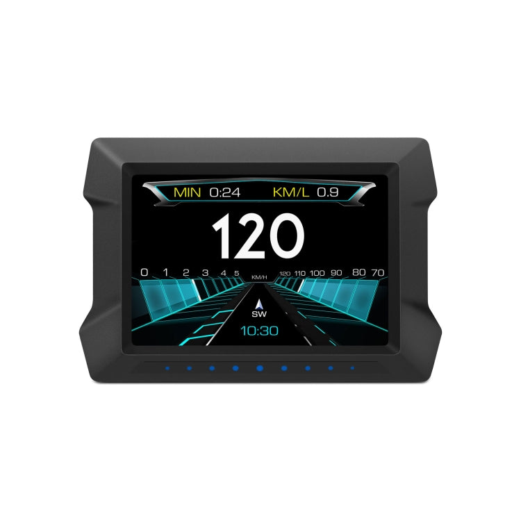 P22 3.5 inch Car HUD Head up Display GPS OBD2 Dual System Windshield Projector