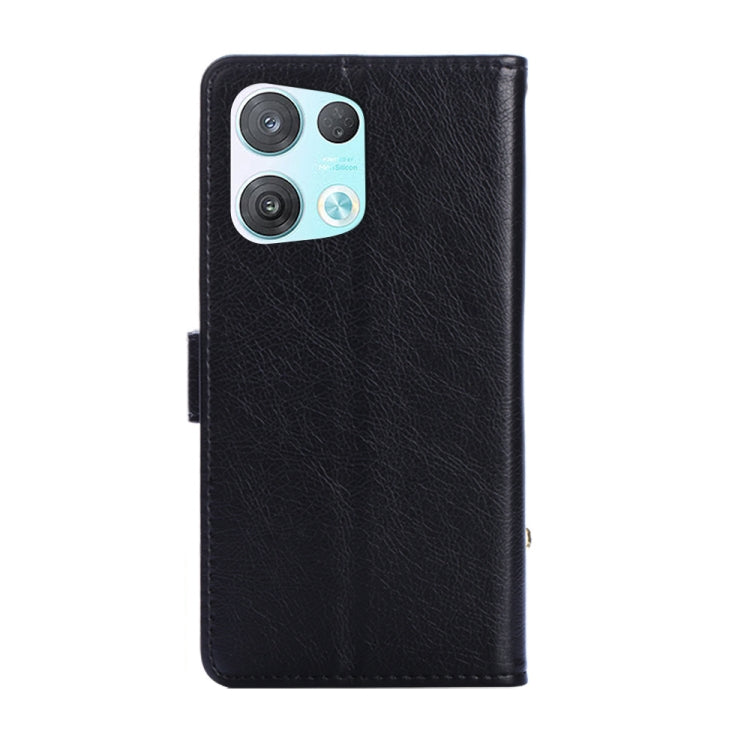 For OPPO Reno8 Pro 5G Zipper Bag PU + TPU Horizontal Flip Leather Phone Case