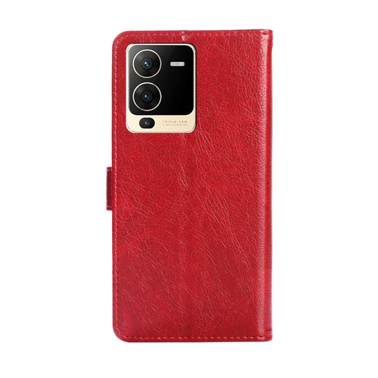 For vivo S15 5G Zipper Bag PU + TPU Horizontal Flip Leather Phone Case