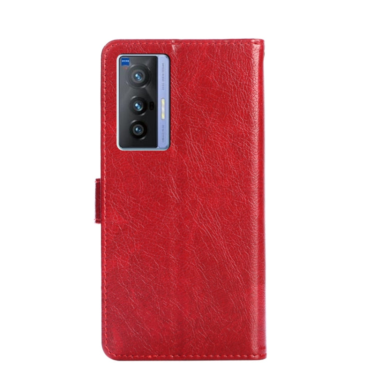 For vivo X70 Zipper Bag PU + TPU Horizontal Flip Leather Phone Case