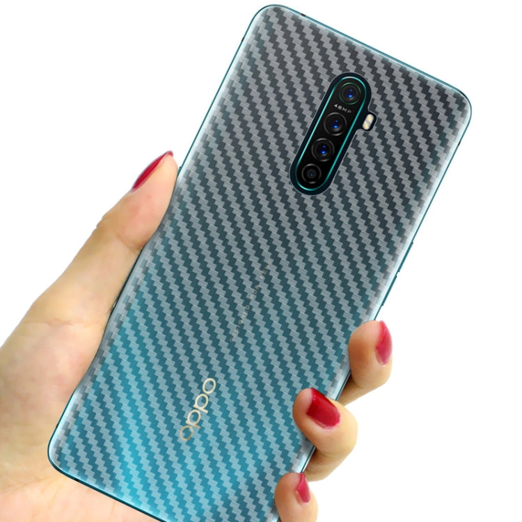 For Realme X2 Pro / Oppo Reno Ace IMAK PVC Carbon Fiber Texture Translucent Feel Back Film