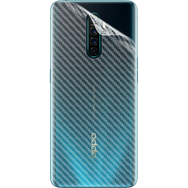 For Realme X2 Pro / Oppo Reno Ace IMAK PVC Carbon Fiber Texture Translucent Feel Back Film