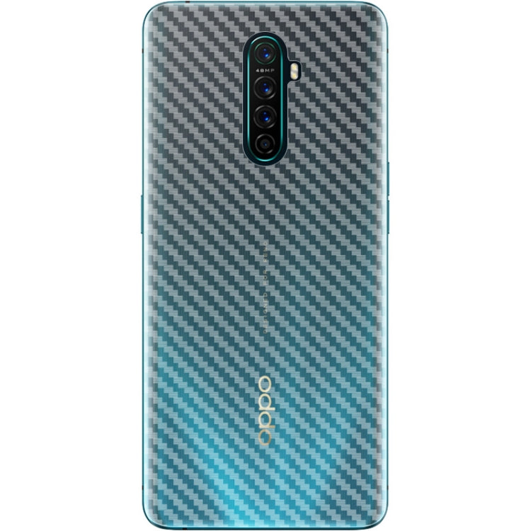 For Realme X2 Pro / Oppo Reno Ace IMAK PVC Carbon Fiber Texture Translucent Feel Back Film
