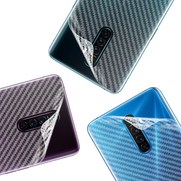 For Realme X2 Pro / Oppo Reno Ace IMAK PVC Carbon Fiber Texture Translucent Feel Back Film