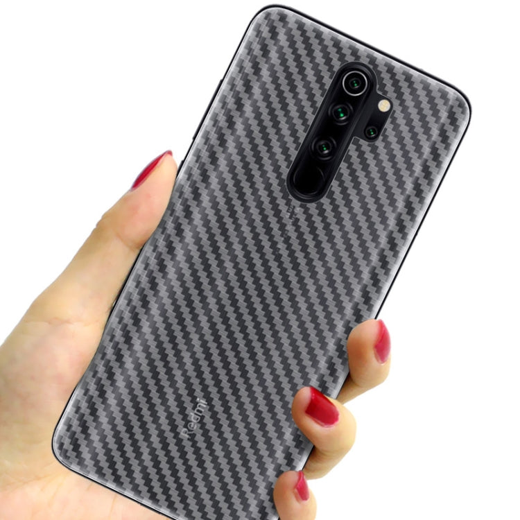 For Xiaomi Redmi Note 8 Pro IMAK PVC Carbon Fiber Texture Translucent Feel Back Film
