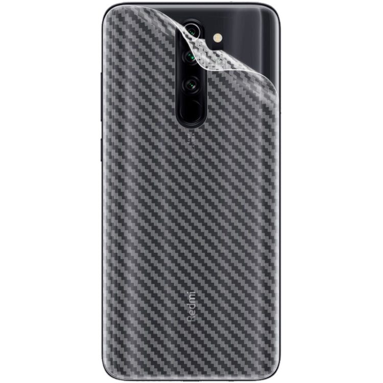 For Xiaomi Redmi Note 8 Pro IMAK PVC Carbon Fiber Texture Translucent Feel Back Film