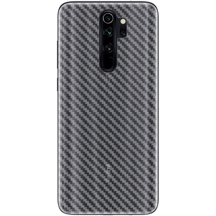 For Xiaomi Redmi Note 8 Pro IMAK PVC Carbon Fiber Texture Translucent Feel Back Film