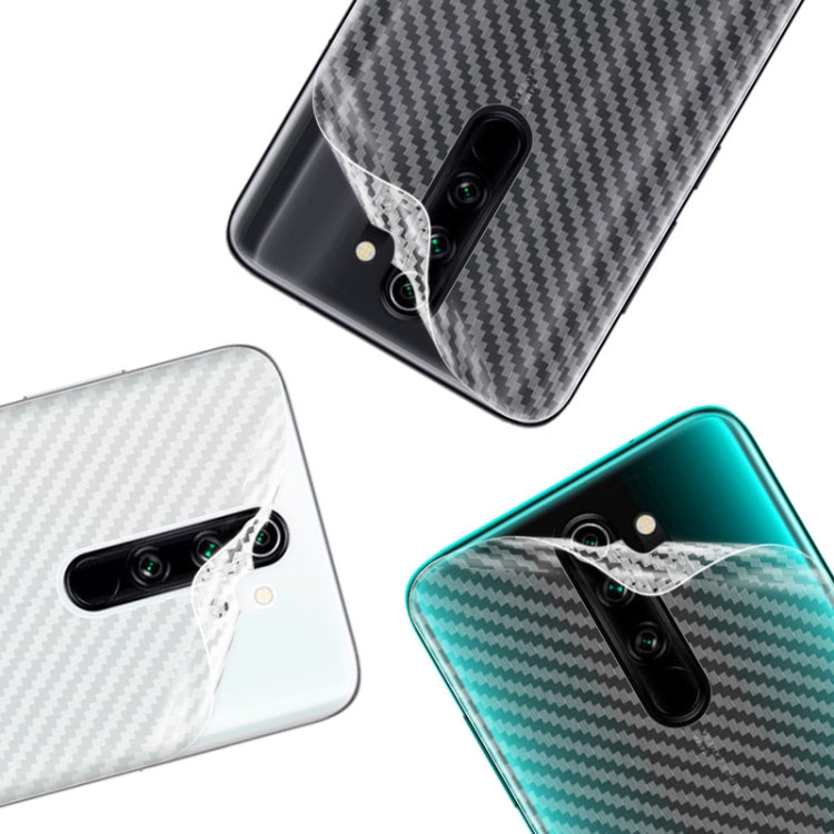 For Xiaomi Redmi Note 8 Pro IMAK PVC Carbon Fiber Texture Translucent Feel Back Film