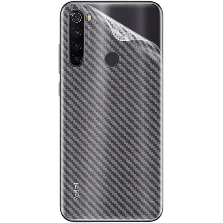 For Xiaomi Redmi Note 8T IMAK PVC Carbon Fiber Texture Translucent Feel Back Film
