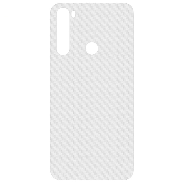 For Xiaomi Redmi Note 8T IMAK PVC Carbon Fiber Texture Translucent Feel Back Film