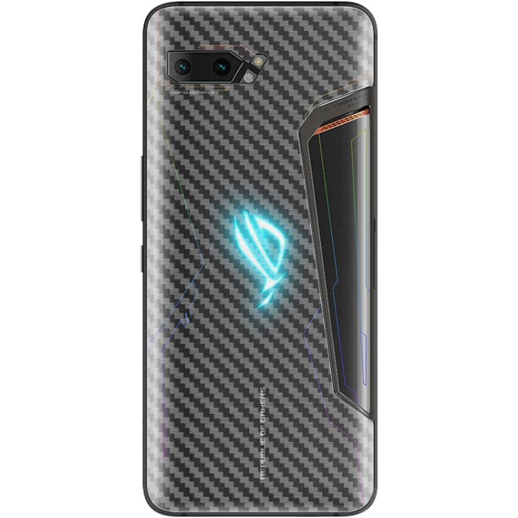 For Asus ROG Phone II ZS660KL IMAK PVC Carbon Fiber Texture Translucent Feel Back Film