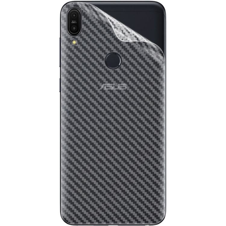 For Asus Zenfone Max Pro (M1) ZB601KL / ZB602KL IMAK PVC Carbon Fiber Texture Translucent Feel Back Film