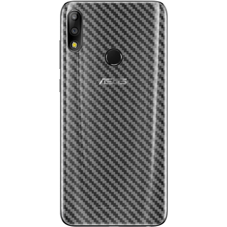 For Asus Zenfone Max Pro (M2) ZB631KL IMAK PVC Carbon Fiber Texture Translucent Feel Back Film