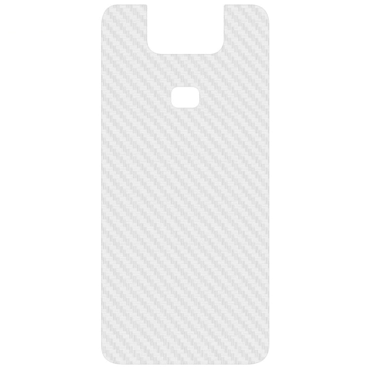 For Asus Zenfone 6 ZS630KL IMAK PVC Carbon Fiber Texture Translucent Feel Back Film