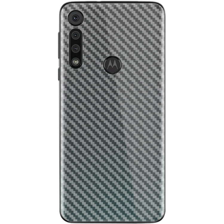 For Motorola Moto G8 Play IMAK PVC Carbon Fiber Texture Translucent Feel Back Film