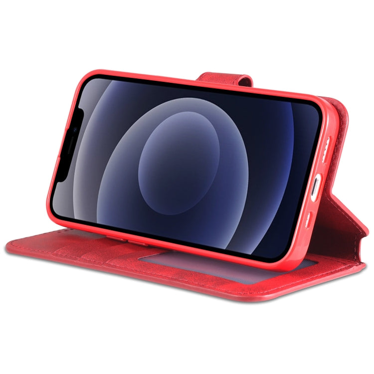 For iPhone 14 Plus AZNS Calf Texture Flip Leather Phone Case