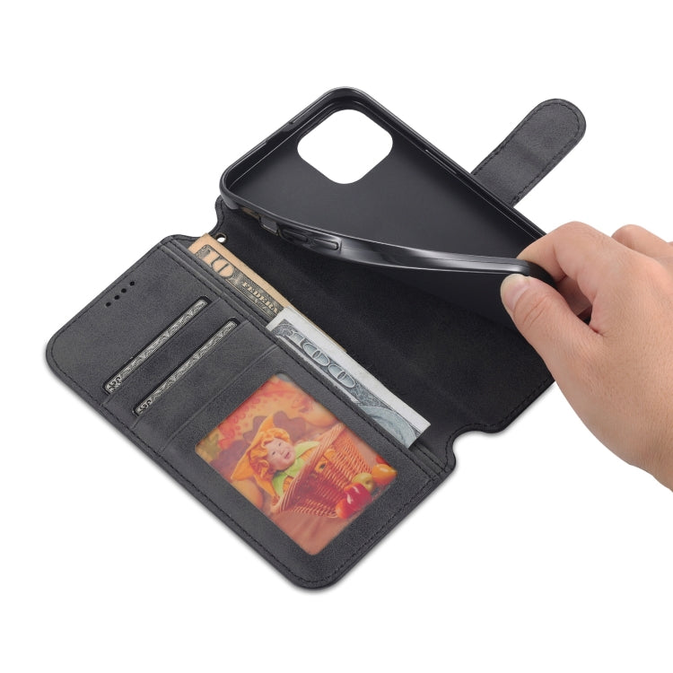 For iPhone 14 Plus AZNS Calf Texture Flip Leather Phone Case