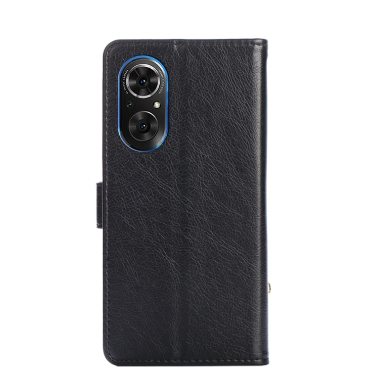 For Honor 50 SE Zipper Bag PU + TPU Horizontal Flip Leather Phone Case