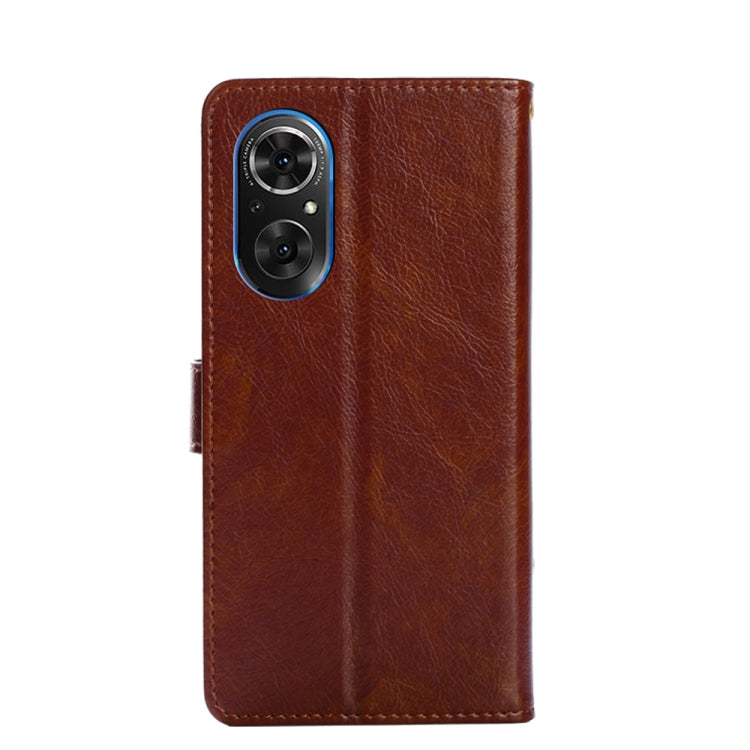 For Honor 50 SE Zipper Bag PU + TPU Horizontal Flip Leather Phone Case