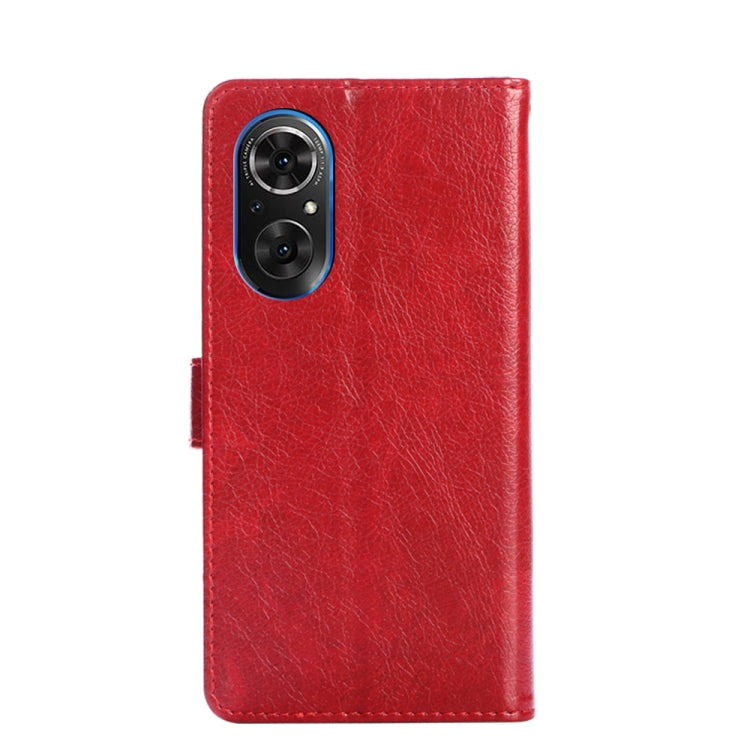 For Honor 50 SE Zipper Bag PU + TPU Horizontal Flip Leather Phone Case