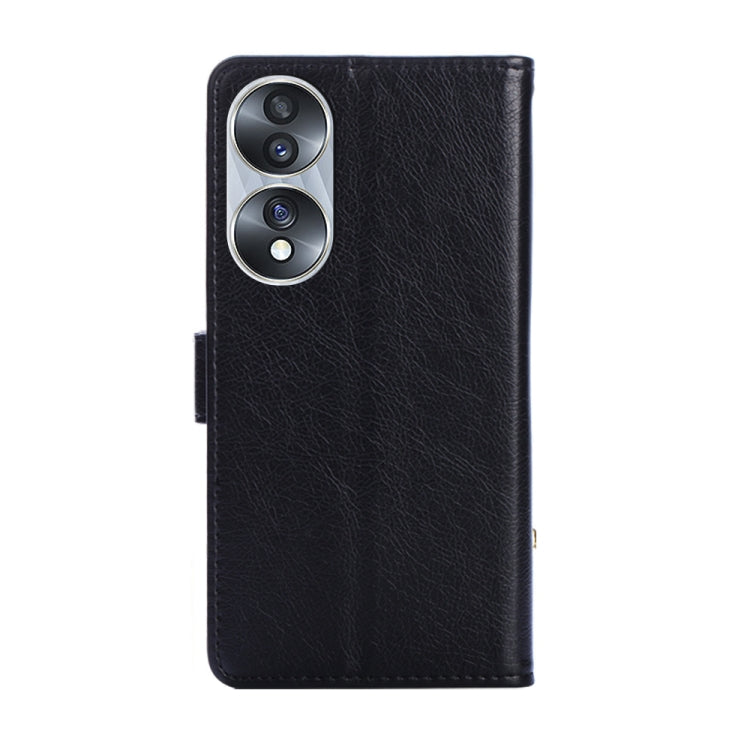 For Honor 70 Zipper Bag PU + TPU Horizontal Flip Leather Phone Case