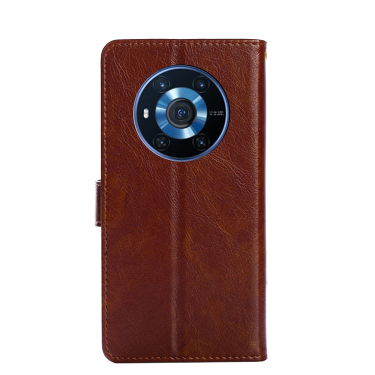 For Honor Magic3 Zipper Bag PU + TPU Horizontal Flip Leather Phone Case