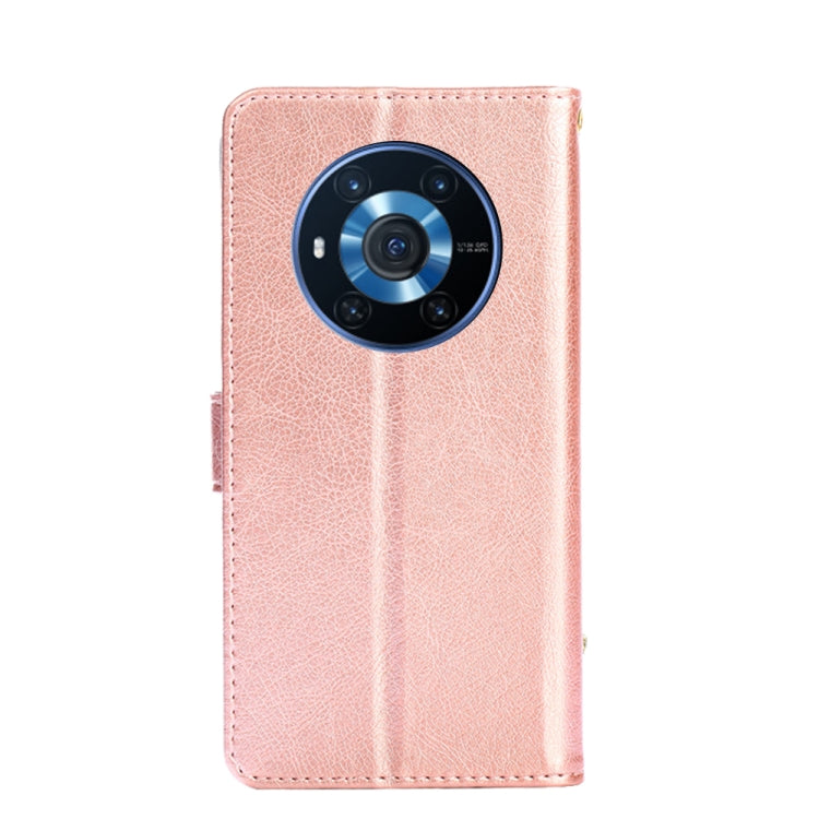 For Honor Magic3 Zipper Bag PU + TPU Horizontal Flip Leather Phone Case