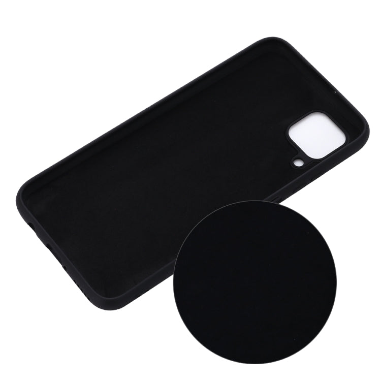 For Huawei Nova 6 SE Solid Color Liquid Silicone Dropproof Protective Case