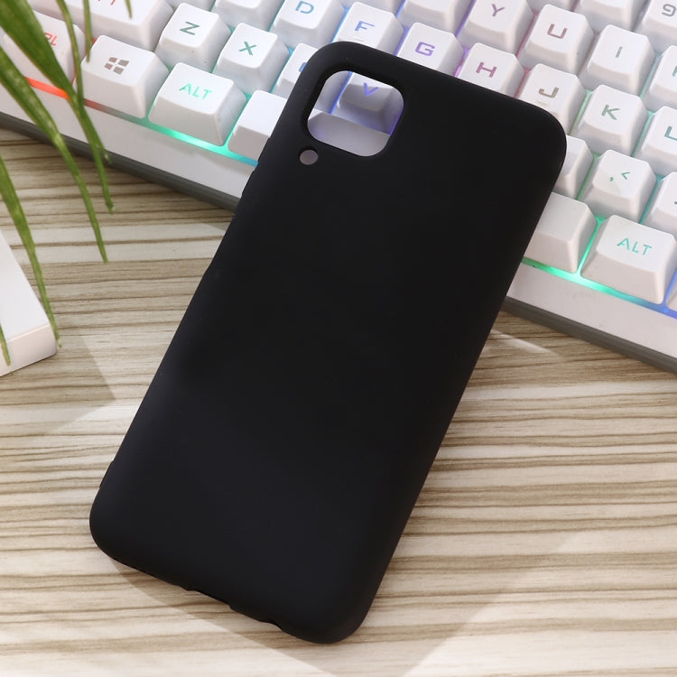 For Huawei Nova 6 SE Solid Color Liquid Silicone Dropproof Protective Case