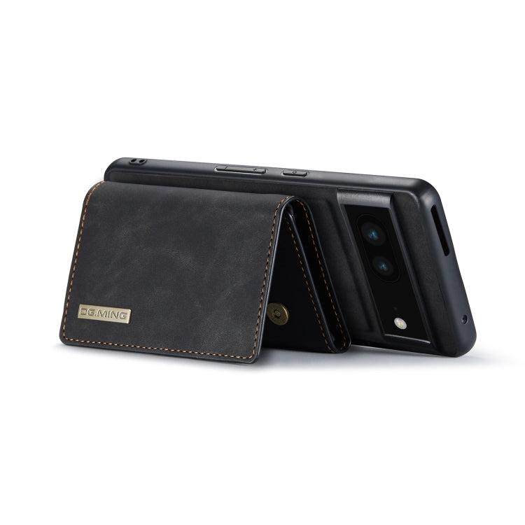 For Google Pixel 7 5G DG.MING M1 Series 3-Fold Multi Card Wallet Phone Case