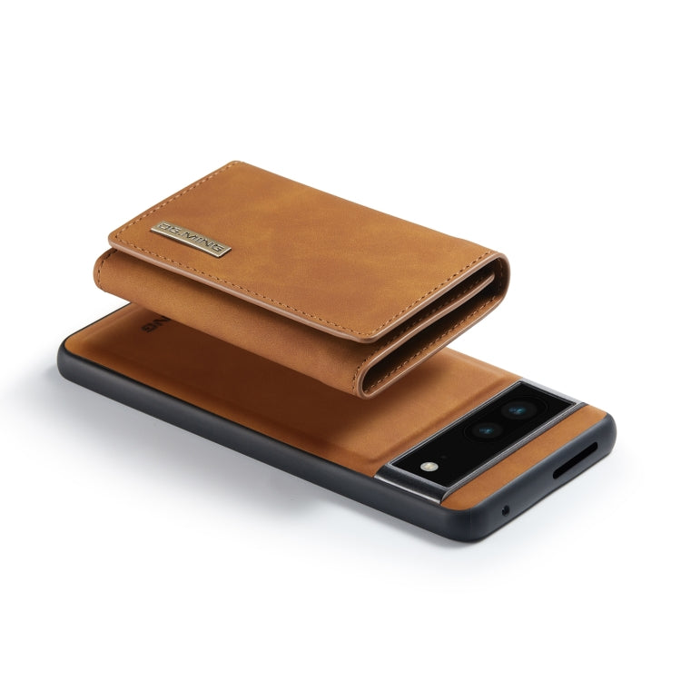 For Google Pixel 7 5G DG.MING M1 Series 3-Fold Multi Card Wallet Phone Case