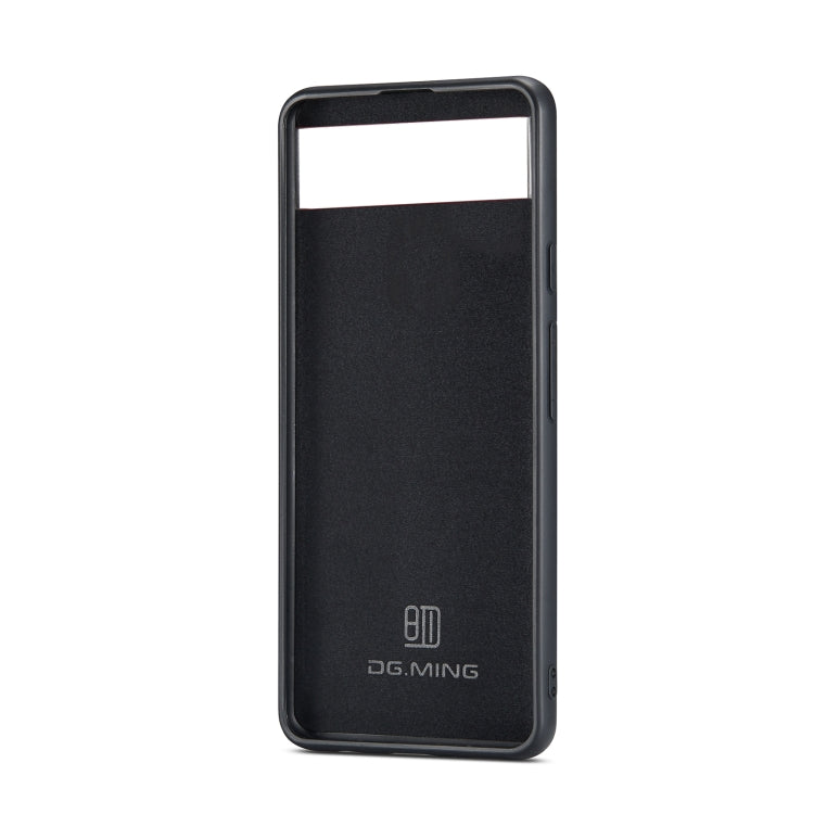 For Google Pixel 7 5G DG.MING M1 Series 3-Fold Multi Card Wallet Phone Case