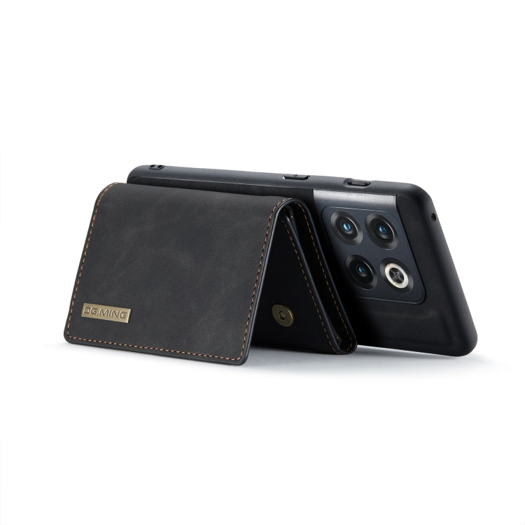 For OnePlus 10 Pro DG.MING M1 Series 3-Fold Multi Card Wallet Phone Case