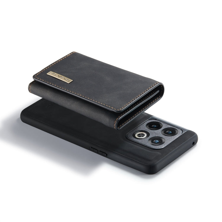 For OnePlus 10 Pro DG.MING M1 Series 3-Fold Multi Card Wallet Phone Case