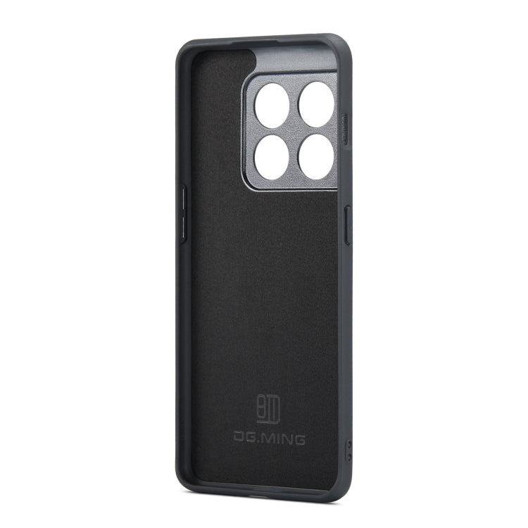 For OnePlus 10 Pro DG.MING M1 Series 3-Fold Multi Card Wallet Phone Case