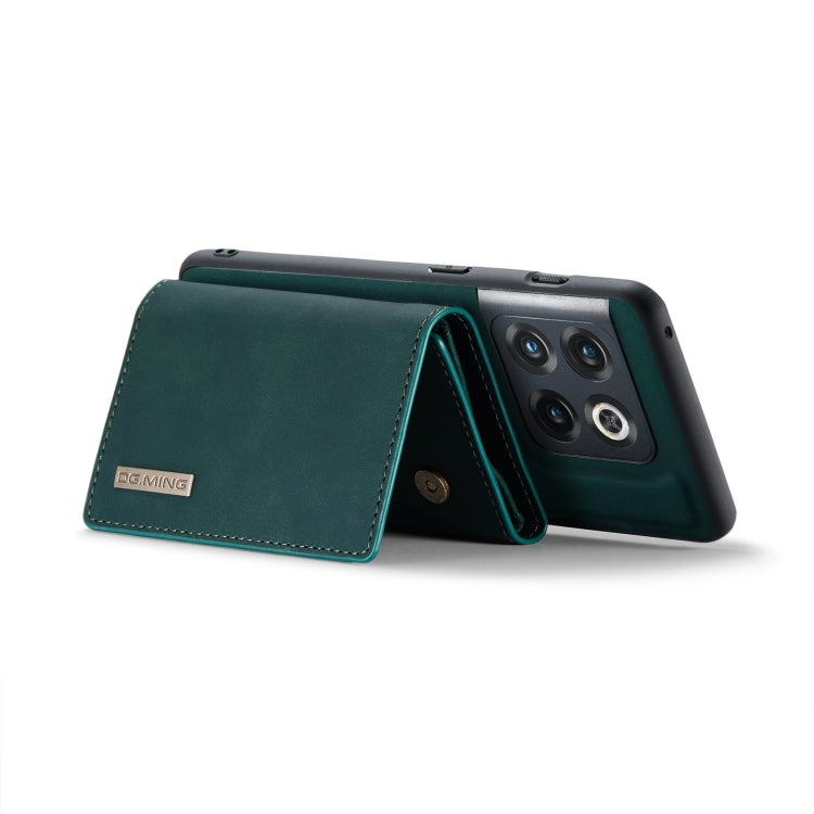 For OnePlus 10 Pro DG.MING M1 Series 3-Fold Multi Card Wallet Phone Case