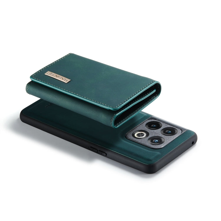 For OnePlus 10 Pro DG.MING M1 Series 3-Fold Multi Card Wallet Phone Case