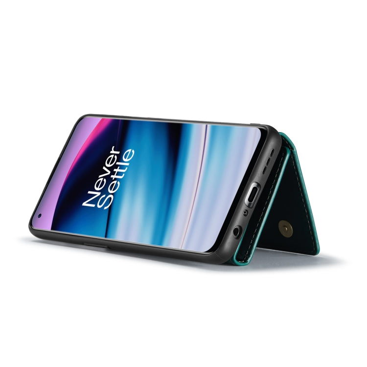 For OnePlus Nord N20 5G DG.MING M1 Series 3-Fold Multi Card Wallet Phone Case