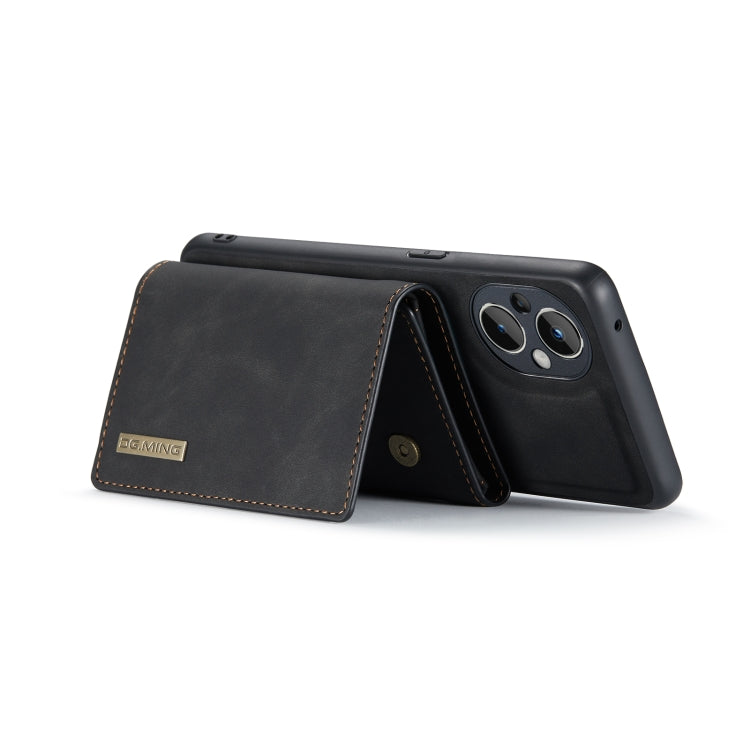 For OnePlus Nord N20 5G DG.MING M1 Series 3-Fold Multi Card Wallet Phone Case