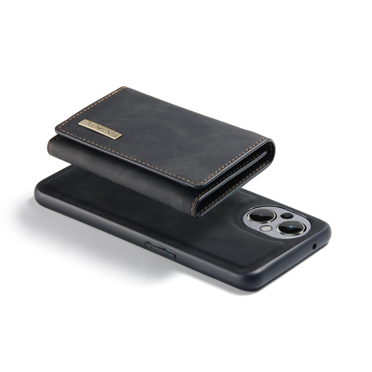 For OnePlus Nord N20 5G DG.MING M1 Series 3-Fold Multi Card Wallet Phone Case