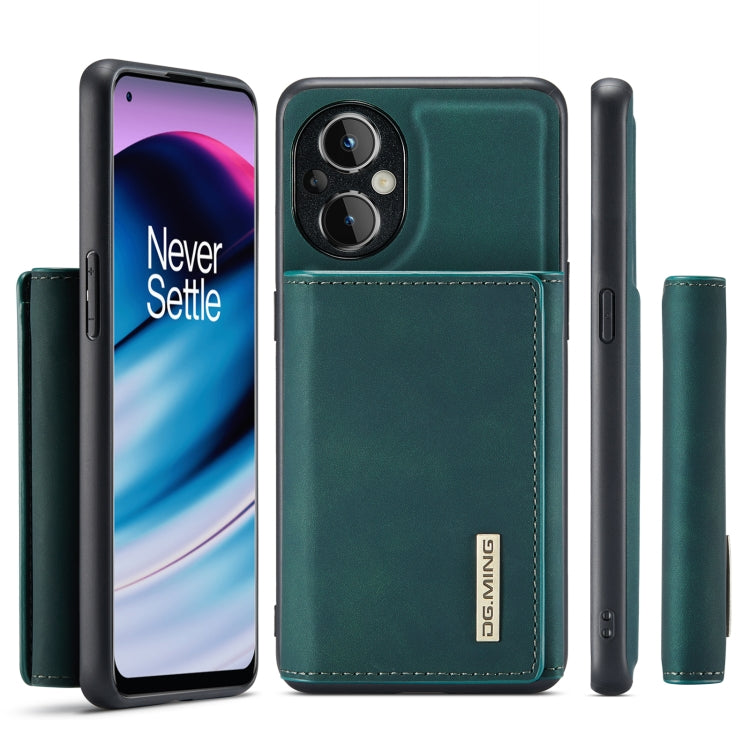For OnePlus Nord N20 5G DG.MING M1 Series 3-Fold Multi Card Wallet Phone Case
