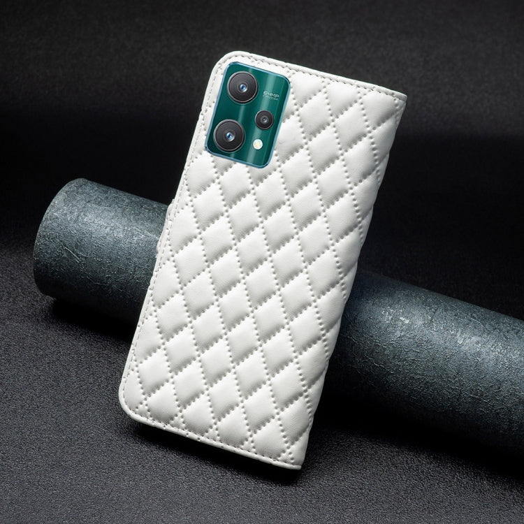 For OPPO Realme 9 Pro Diamond Lattice Wallet Leather Flip Phone Case