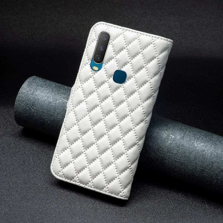 For vivo Y11 / Y15 / Y12 / Y17 Diamond Lattice Wallet Leather Flip Phone Case