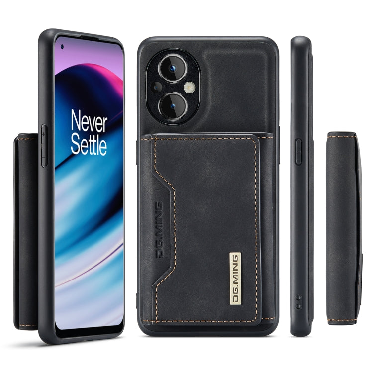 For OnePlus Nord N20 5G DG.MING M2 Series 3-Fold Multi Card Bag Phone Case