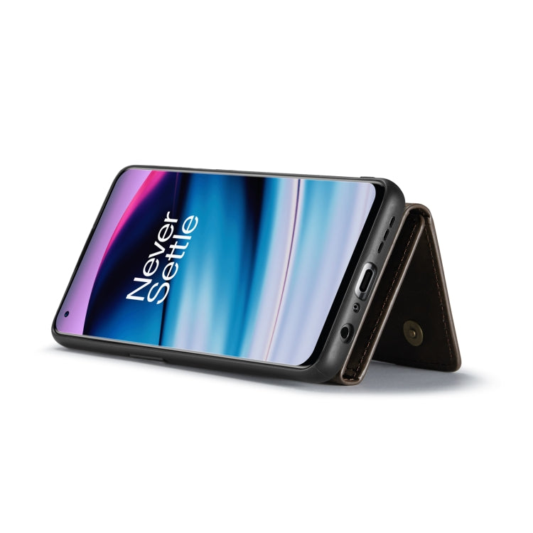 For OnePlus Nord N20 5G DG.MING M2 Series 3-Fold Multi Card Bag Phone Case