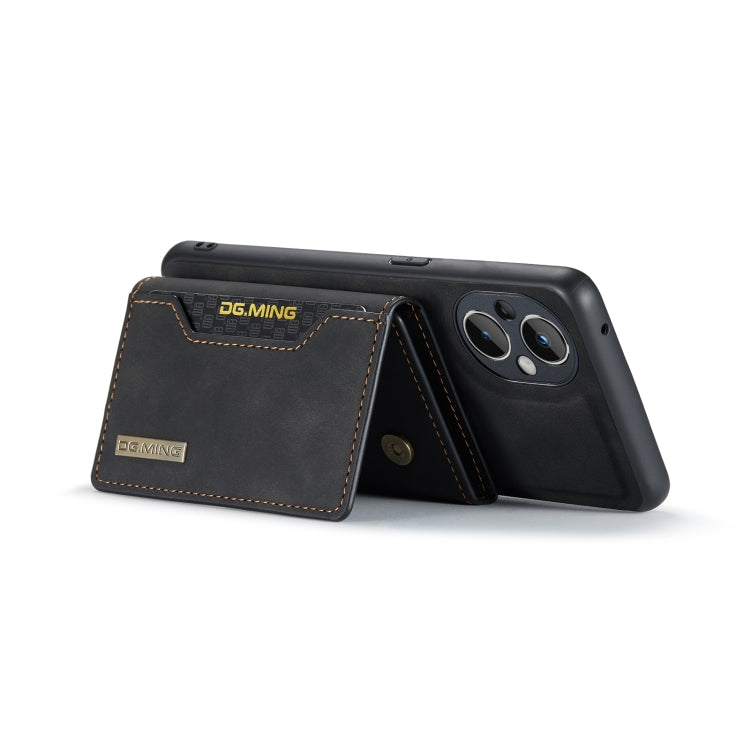 For OnePlus Nord N20 5G DG.MING M2 Series 3-Fold Multi Card Bag Phone Case